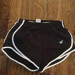 Women’s Black Varsity shorts XS